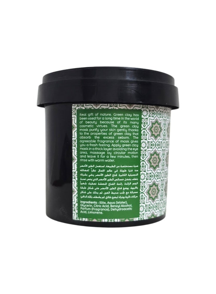 PASTEEL Green Clay Musk With Green Tea 500g - Image 2